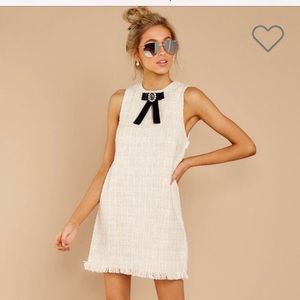 ’60s-’70s Mod Ivory Dress — Red Dress Boutique
